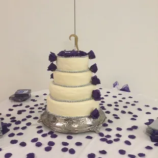4 Tier Wedding Cake