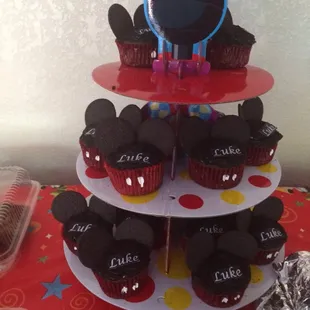 Mickey Mouse Cupcakes