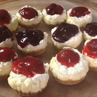 Mini cheesecakes