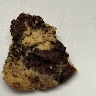 Hair cooked into cookie