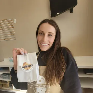 Makala...Owner.  Sweet like her cookies!