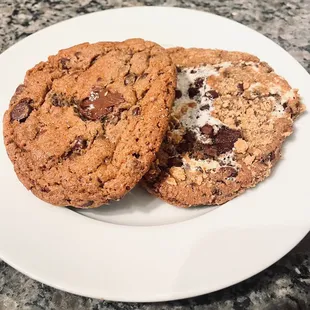 Notorious C.H.I.P. and S'mores Baked cookies