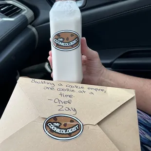 BlueDream Cookie and Blended Nut Milk