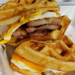 &quot;BEC Waffle-wich&quot;