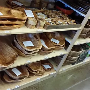 Awesome real wood bowls!! Love it!