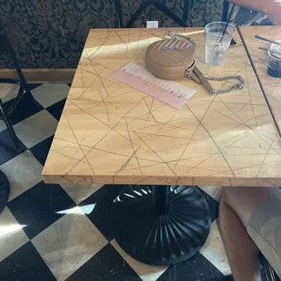 Missing chair, they have no more, and will not allow use of a bar stool.