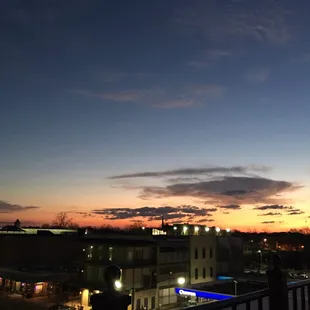 View from the 4th floor patio...perfect for enjoying a drink after work :)