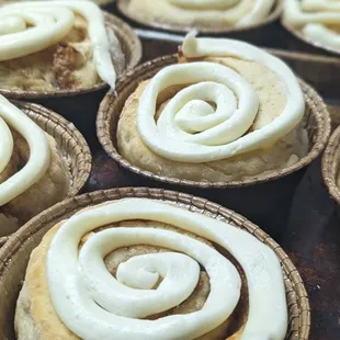 food, dessert, cupcakes