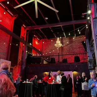 The atmosphere is cool and inviting