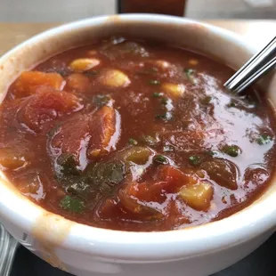 Special soup of the day.