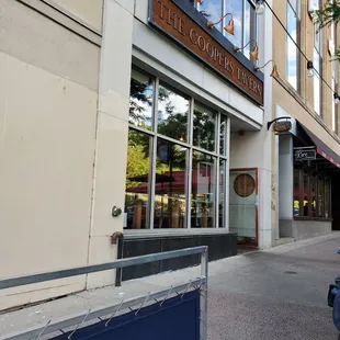 Outside