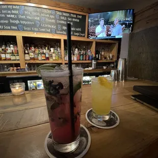Berry mojito and hallelujah jordan