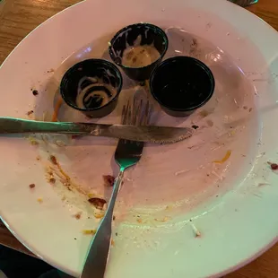 I destroyed my salad! Lol