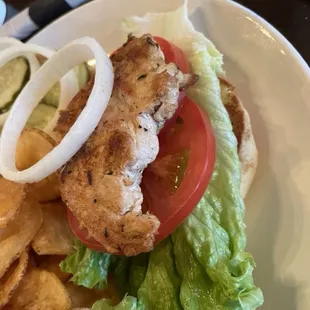 Half-breast Chicken Sandwich