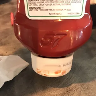 Dirty bottle