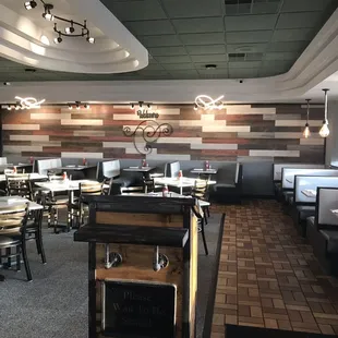 sushi and sashimi, interior