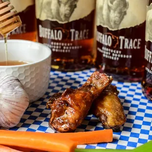 Honey Bourbon Wings