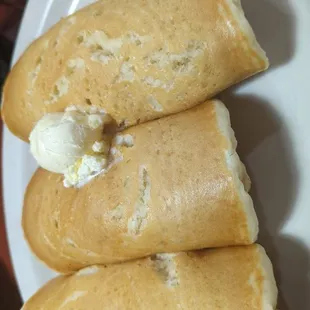 sausage rolls. this is a full order, a half order has 2.