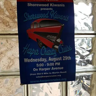 Car show advertisement