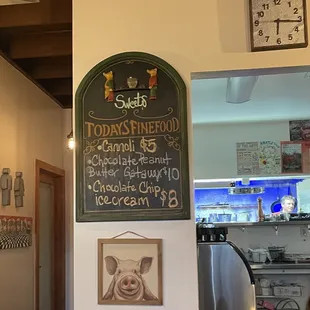 a sign for a restaurant