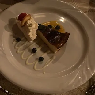 Passion fruit cheesecake which was also delicious