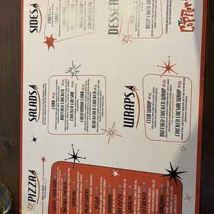 Menu 1 of 2