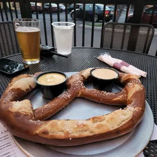 Giant Bavarian Pretzel