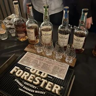 Bourbon tasting