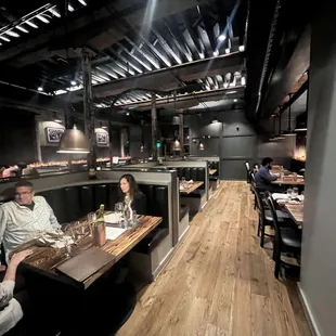 Inside the dining room