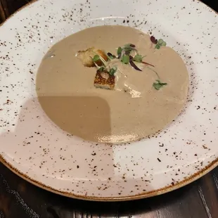 Truffle Mushroom Bisque