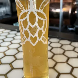 Cold beer - only wish could buy the glass :-)