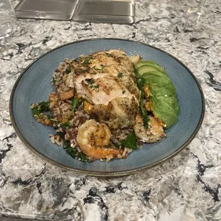 Power Bowl w/ Shrimp and Chicken