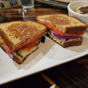Smoked Salmon sandwich