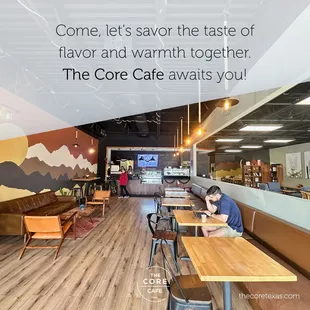 Come let&apos;s savor the taste of flavor and warmth together.
The Core Cafe awaits you!!