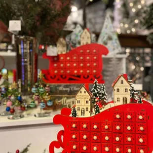 Advents in a sleigh! Yes please