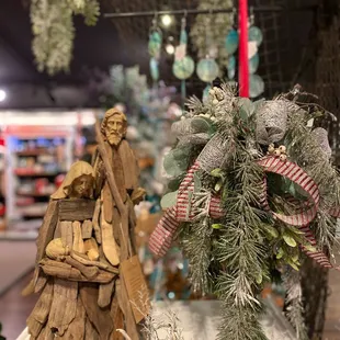 Driftwood holy family