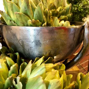 Artichokes in a bowl