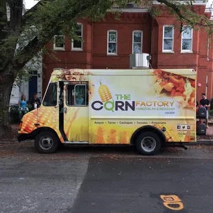 The Corn Factory food truck on Capitol Hill.