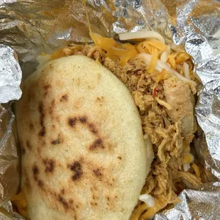 Chicken Arepa