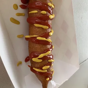 6 inch corn dog