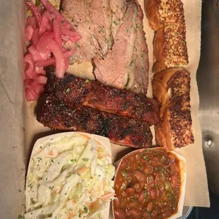 2 meat lunch all day long
