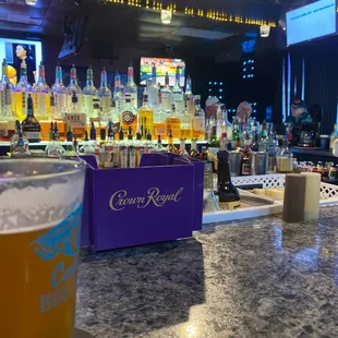 a pint of beer