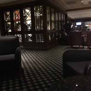 We have the corner bar almost all to ourselves tonight