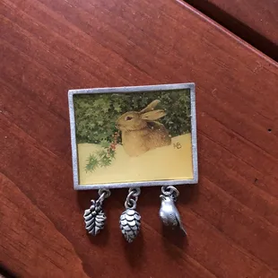 Easter brooch