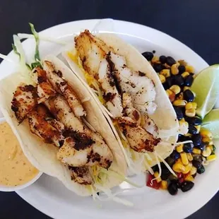 Blackened Cod Tacos