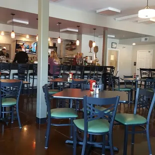 Inside area with full bar