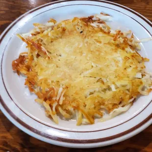 Crispy hashbrowns