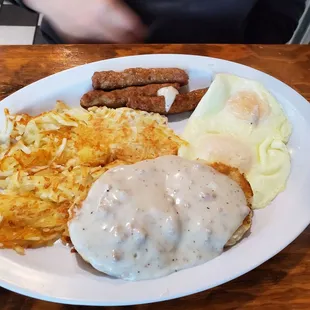 Deluxe breakfast.  Yumm!!