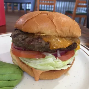 Class + Cheese Burger