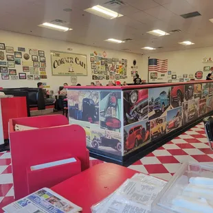 interior, sushi and sashimi